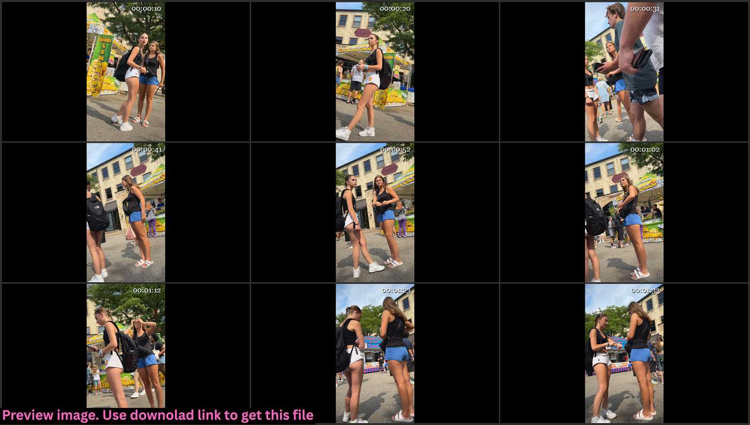 Beautiful Body Teen In White Shorts Thumbnail