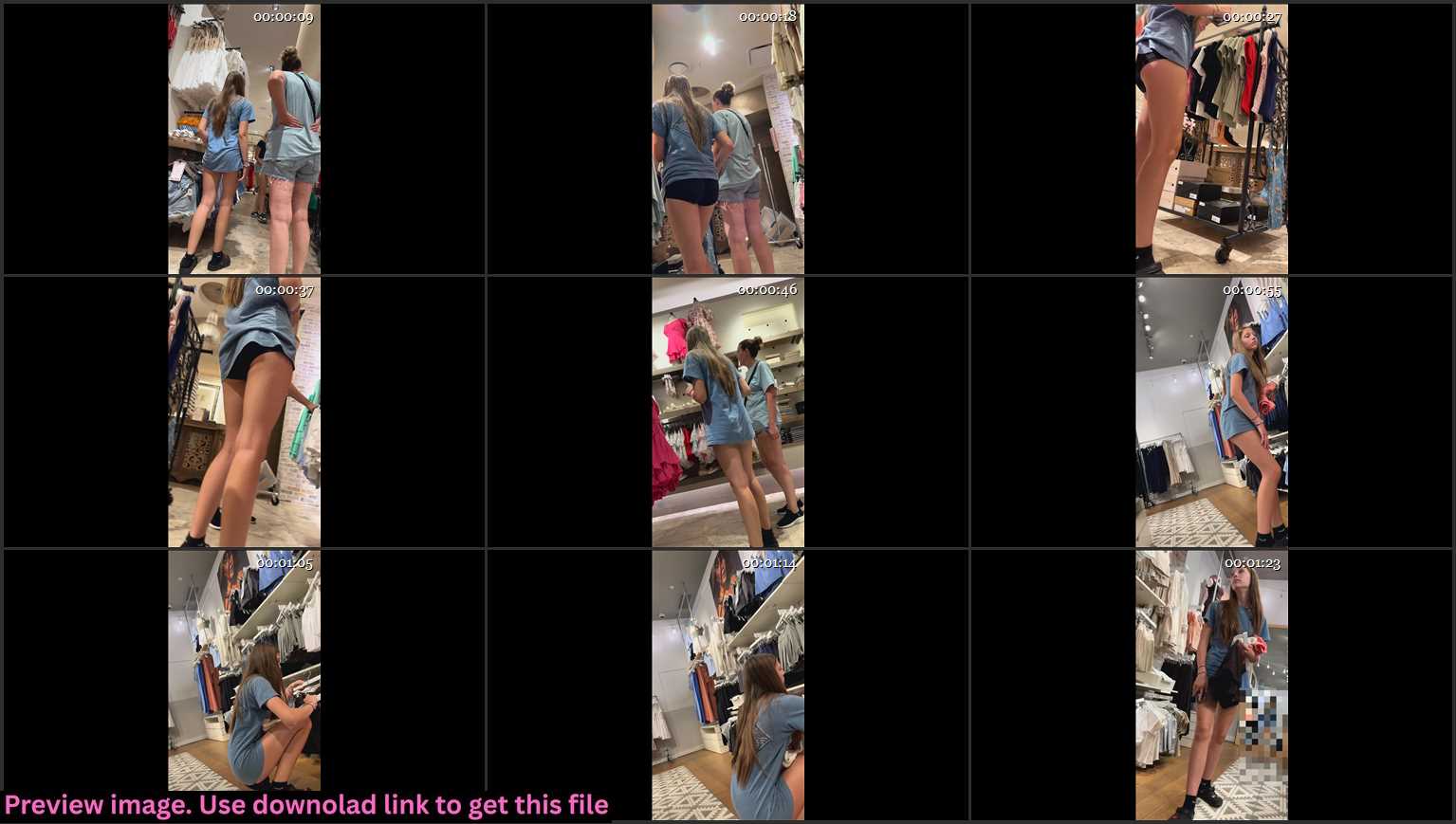 Black Shorts Teenie Cute Ass Thumbnail