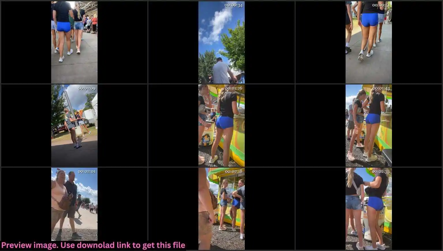 Blue Shorts Fantastic Ass Thumbnail