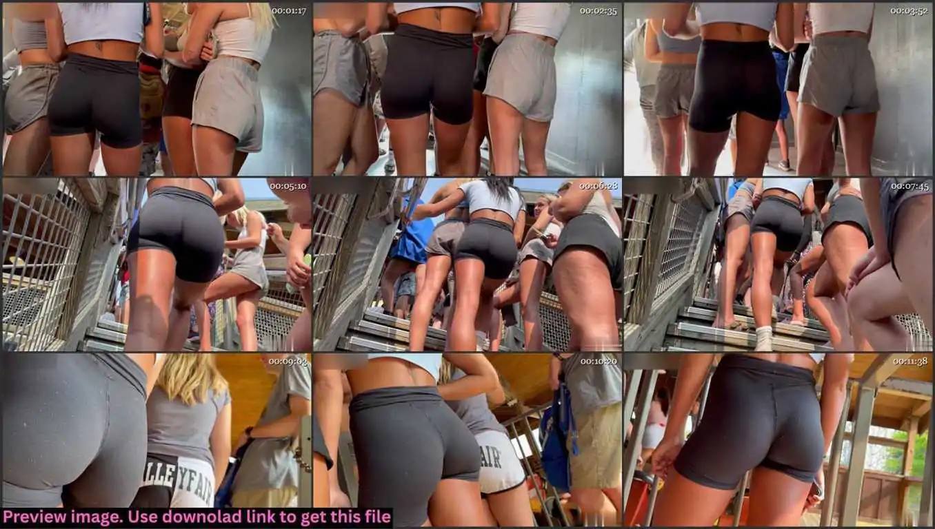 Adorable Teen Ass In Shorts Thumbnail