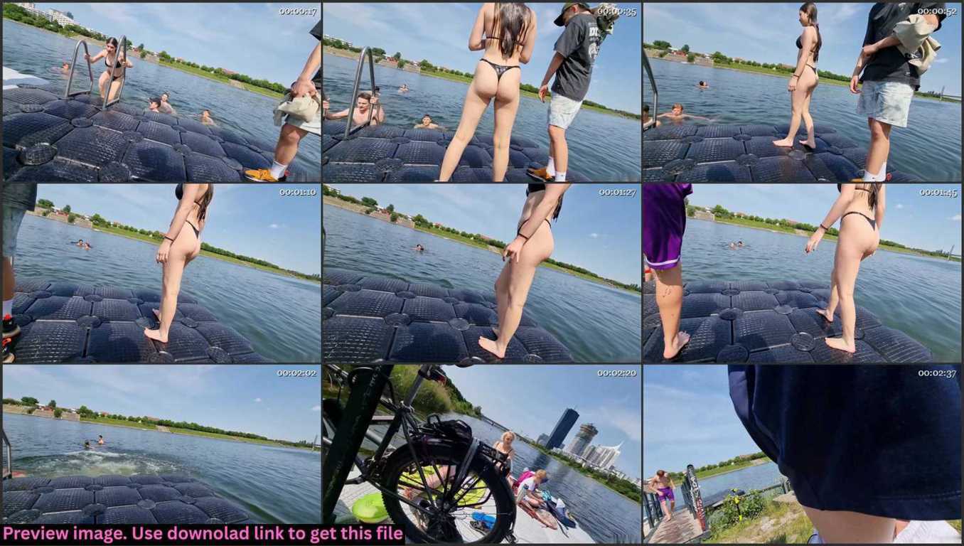 Awesome Body Teen Creepshot In Thong Thumbnail