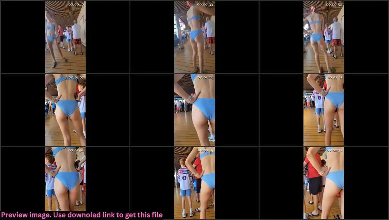 Blue Bikini Teenie In Boat Trip Thumbnail