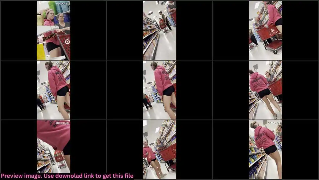 Busted By Beautiful Bubble Butt Teen Thumbnail