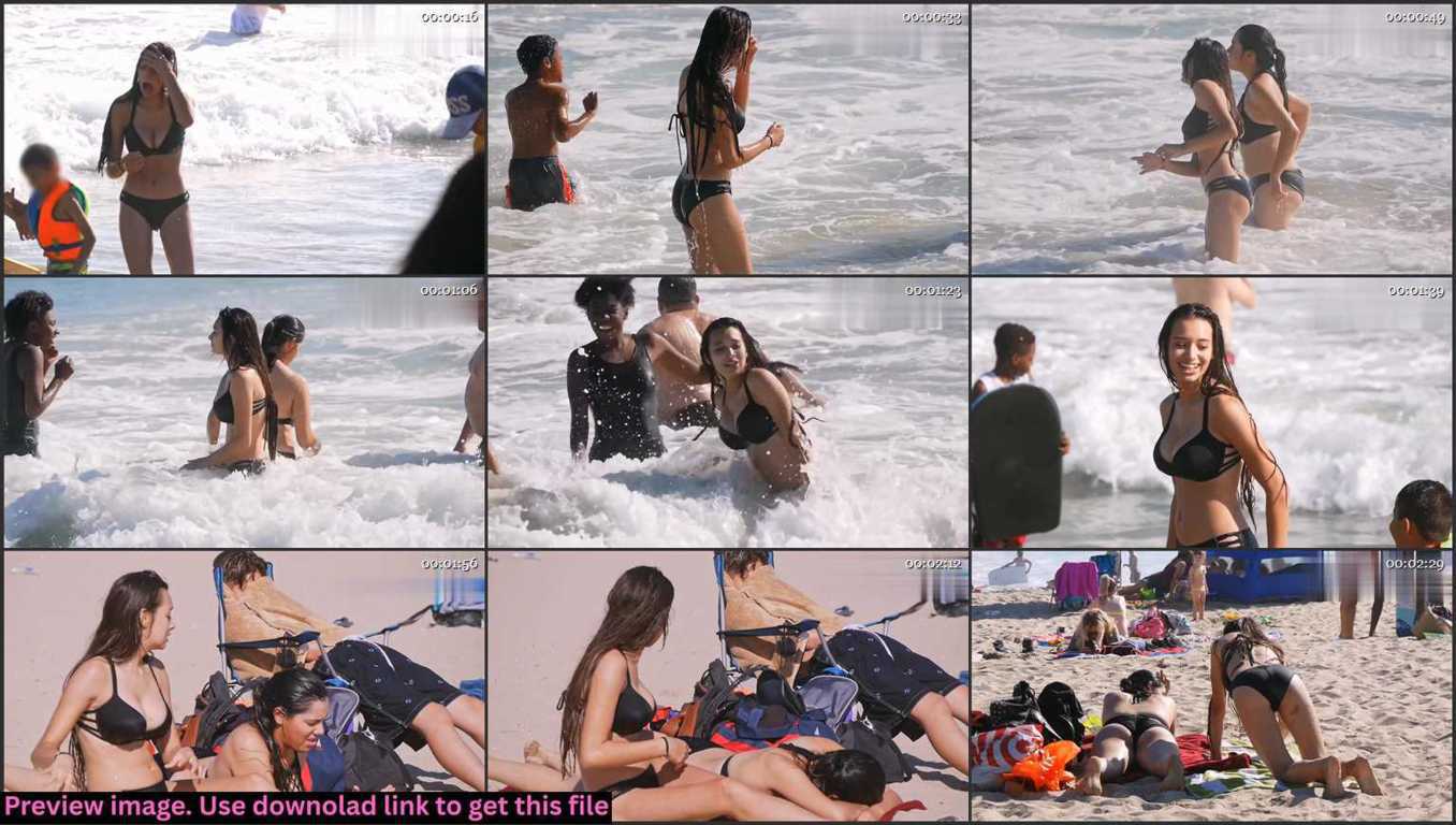 Busty Petite Teen Playing in the Water Thumbnail
