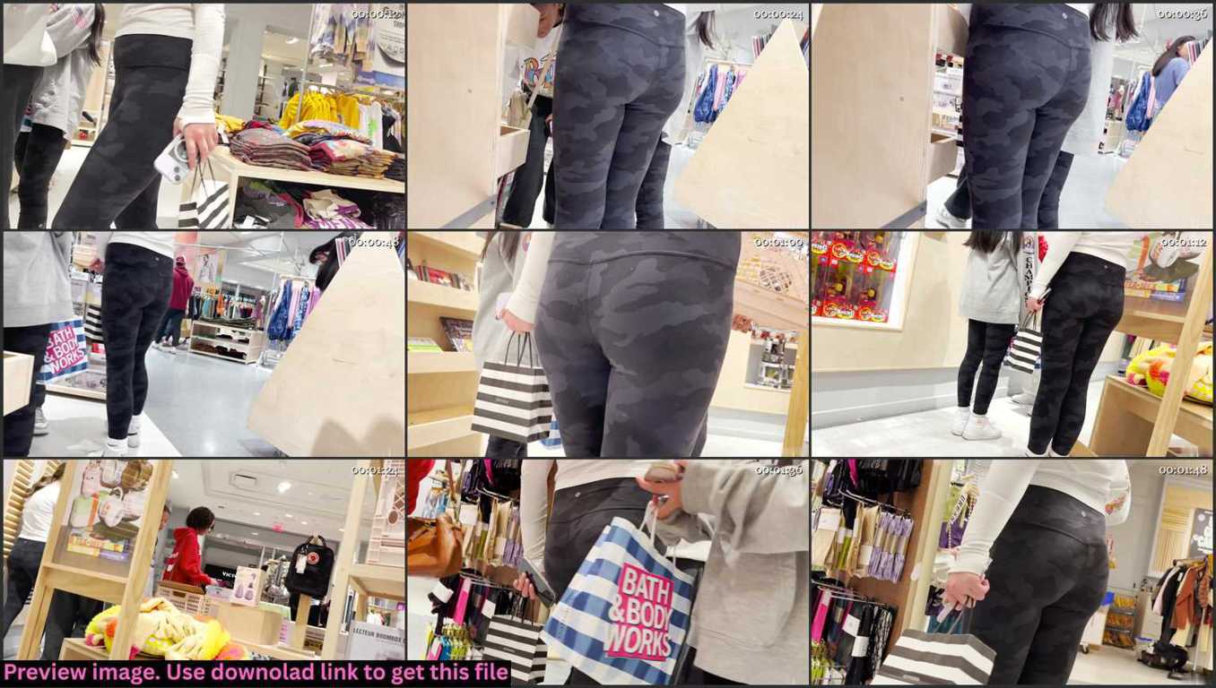 Camo Leggings VPL Teenie Thumbnail