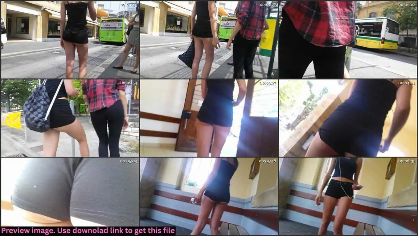 Creepshot Teen Baddie With Friend Thumbnail