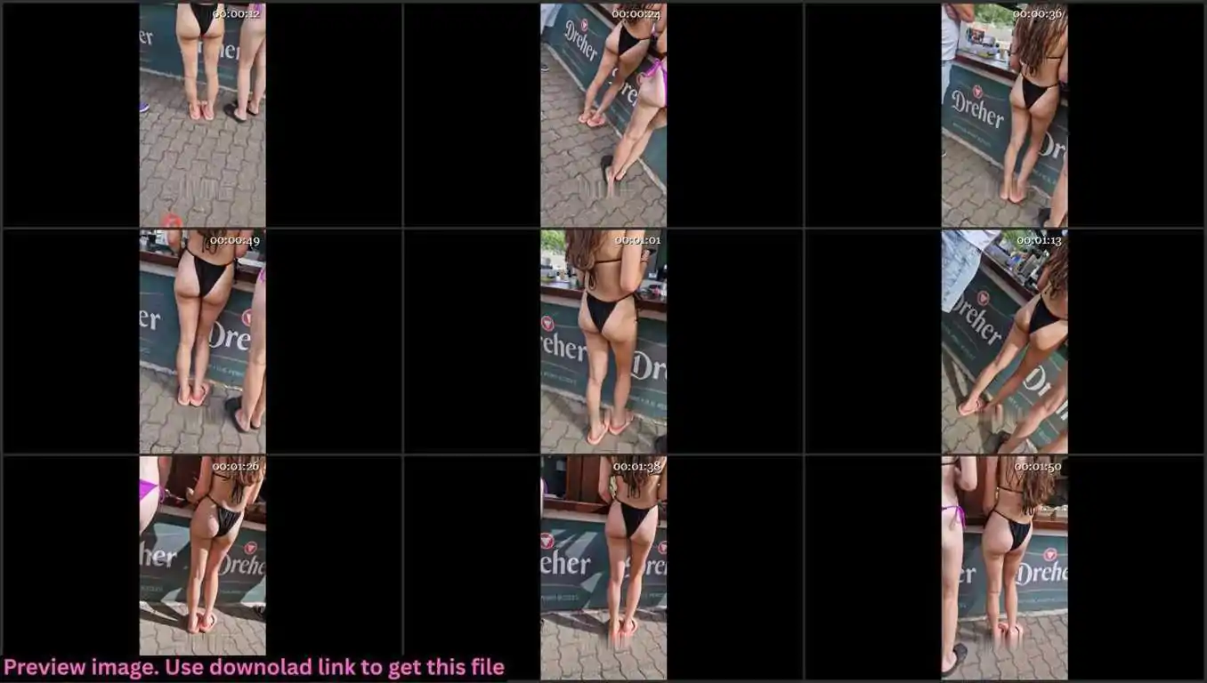 Creepshot Teen Duo In Bikini Thumbnail