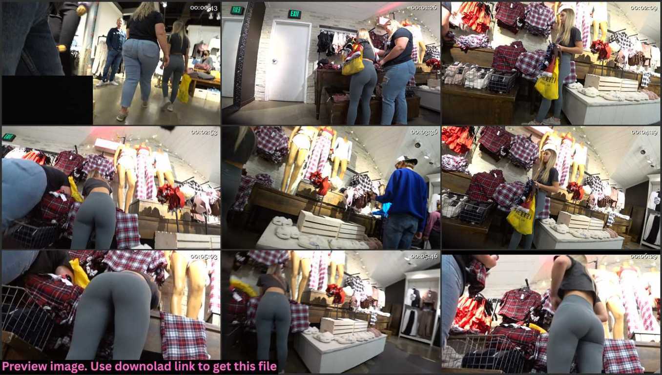 Daugther Shopping Creepshot Ass Thumbnail