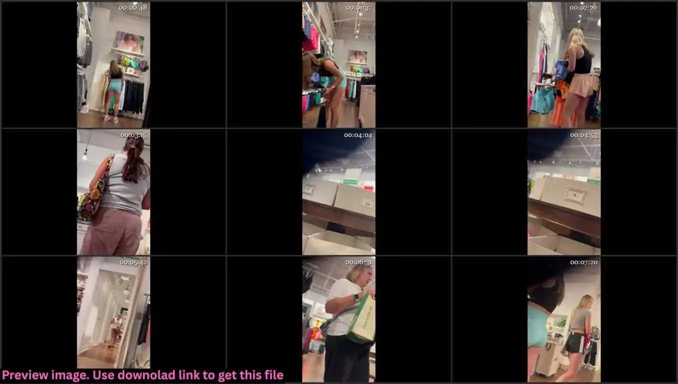Green Shorts Teen Creepshot Thumbnail
