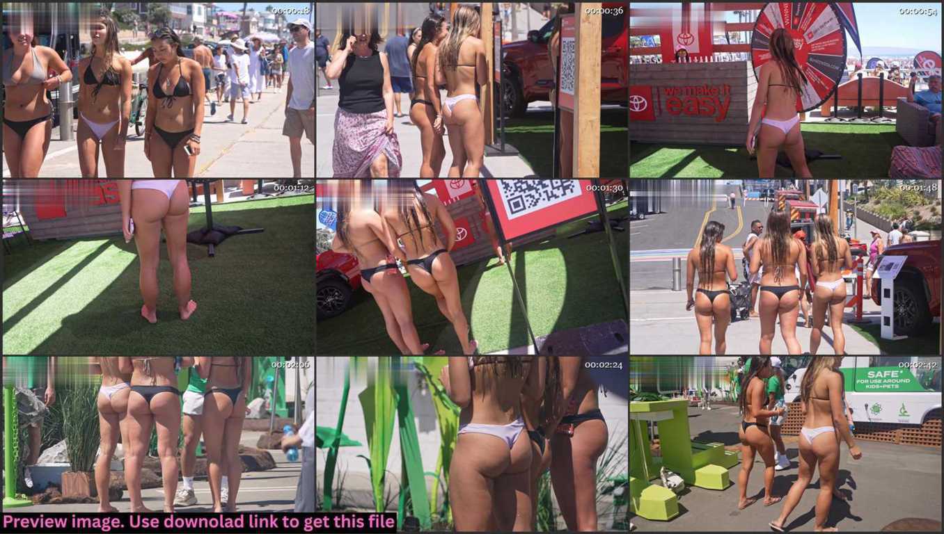 Hot Teen Trio Creepshot Thumbnail