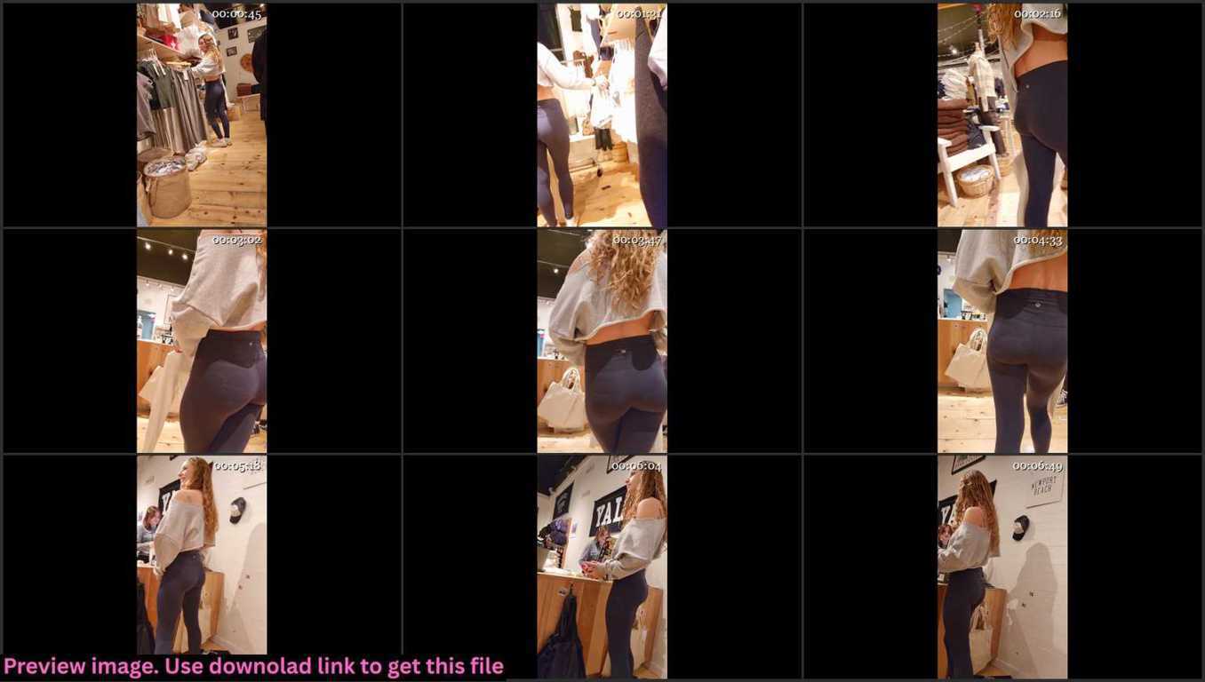 Lulu Leggings Perfect Ass Teen Creepshot Thumbnail