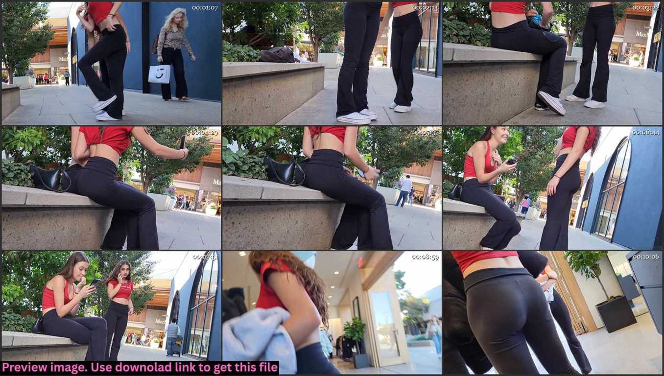 Same Outfit Creepshot Teen Duo Thumbnail