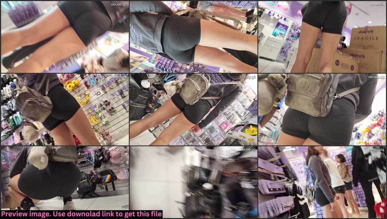 Sexy Teenie Ass Creepshot In Shorts Thumbnail