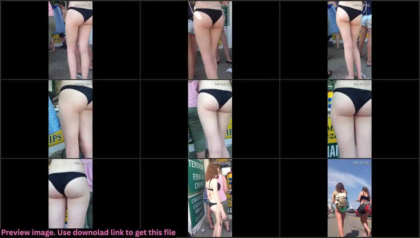 Skinny Body Teen In Bikini Thumbnail