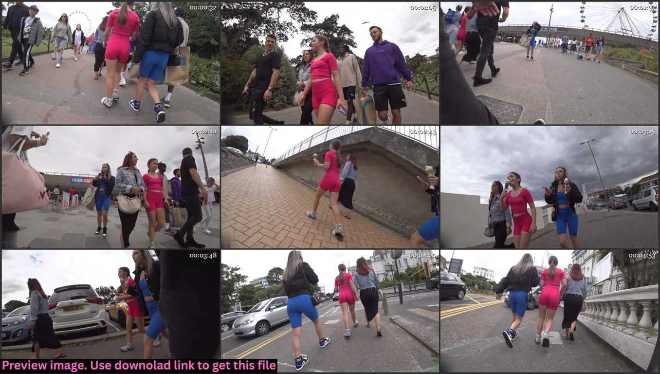 UK Teen Creepshot VTL In Pink Shorts Thumbnail