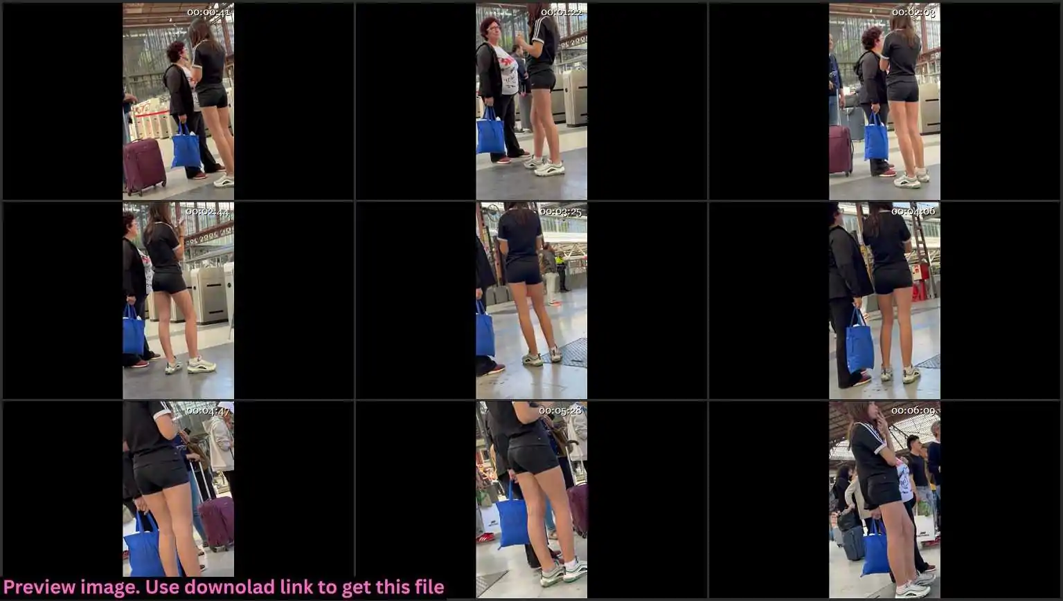 Adorable Teen Face Creepshot Thumbnail