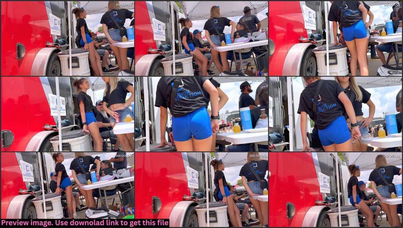 Blue Shorts Hot Teenie Ass Creepshot Thumbnail