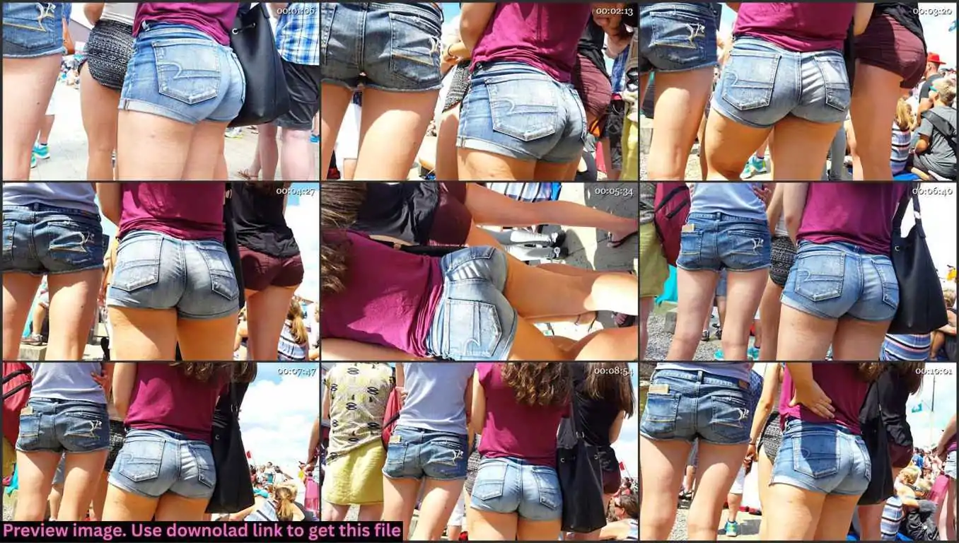Brunette Teen Creepshot Perfect Ass Thumbnail