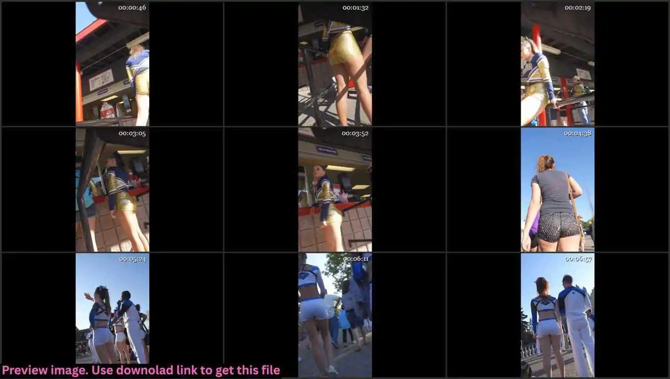 Gold Shorts Teen Creepshot Thumbnail