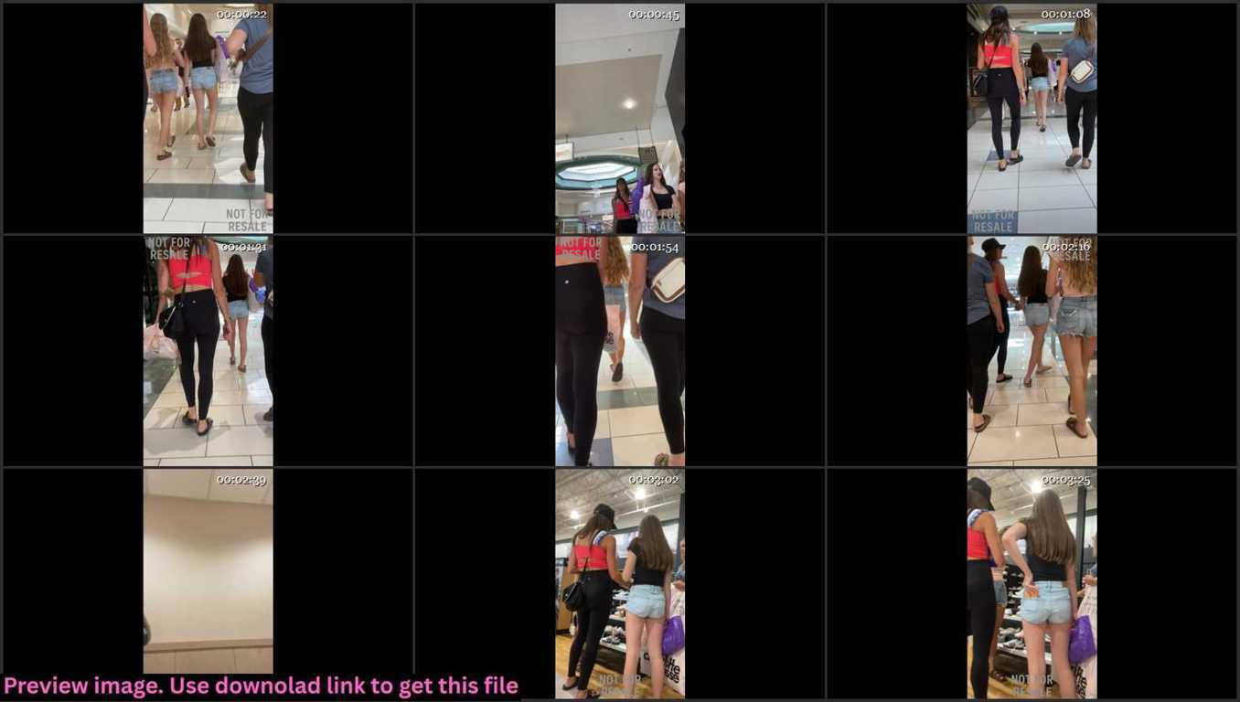 Moms and Daugthers Creepshot Thumbnail