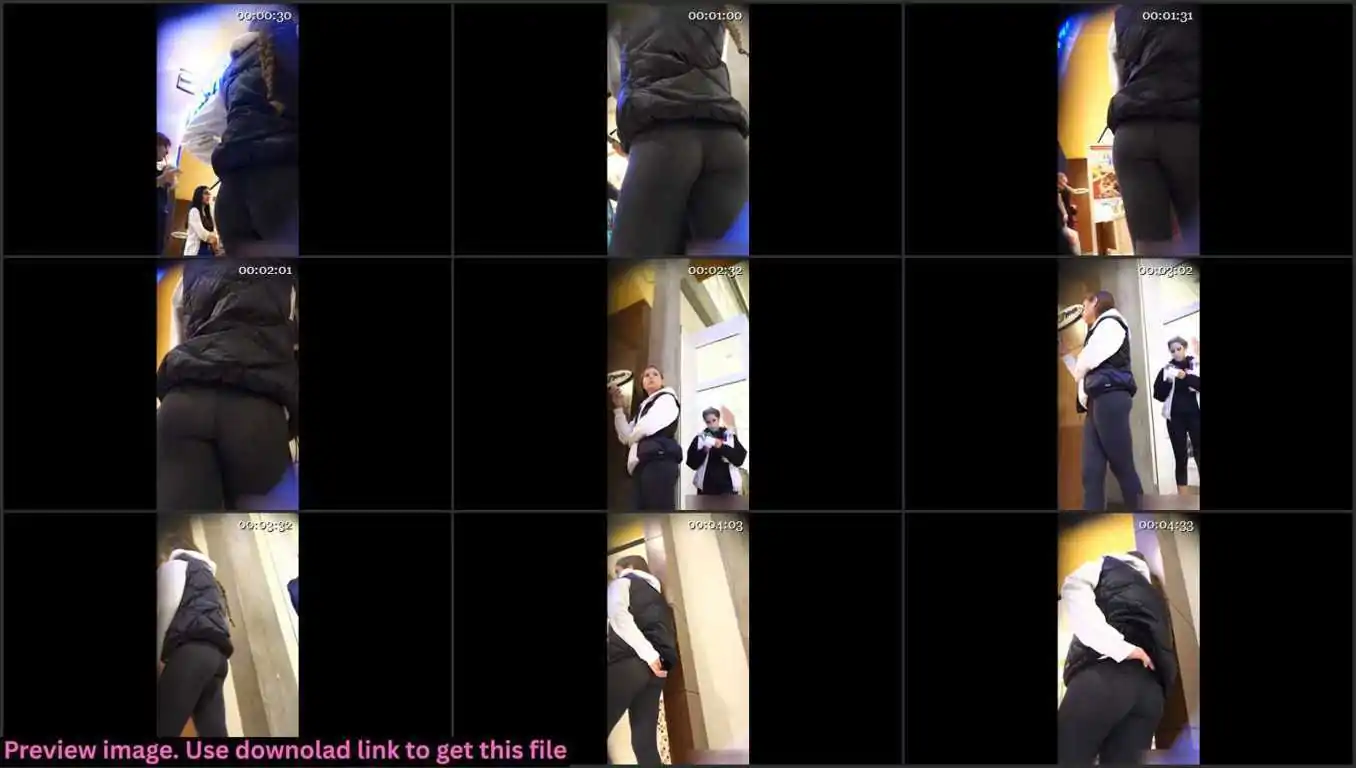 Perfect Body Teen In Leggings Creepshot Thumbnail
