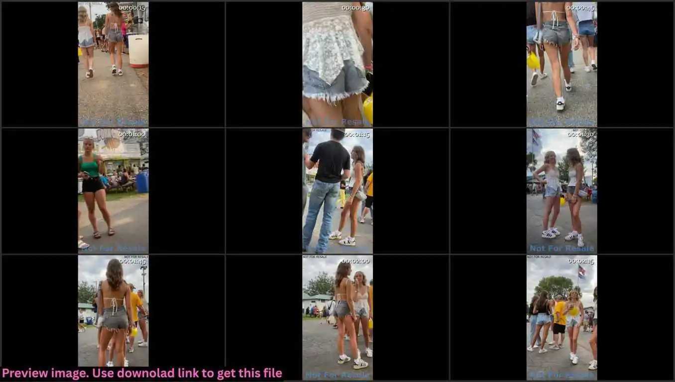Skinny Body Cheeky Teen Creepshot Thumbnail