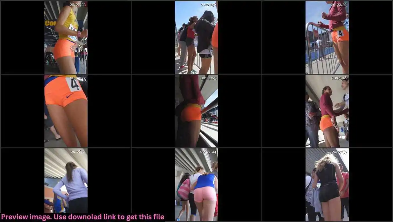 Track Teen Creepshot Orange Shorts Thumbnail
