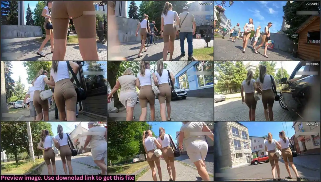 Ukranian Teen Duo Creepshot Thumbnail