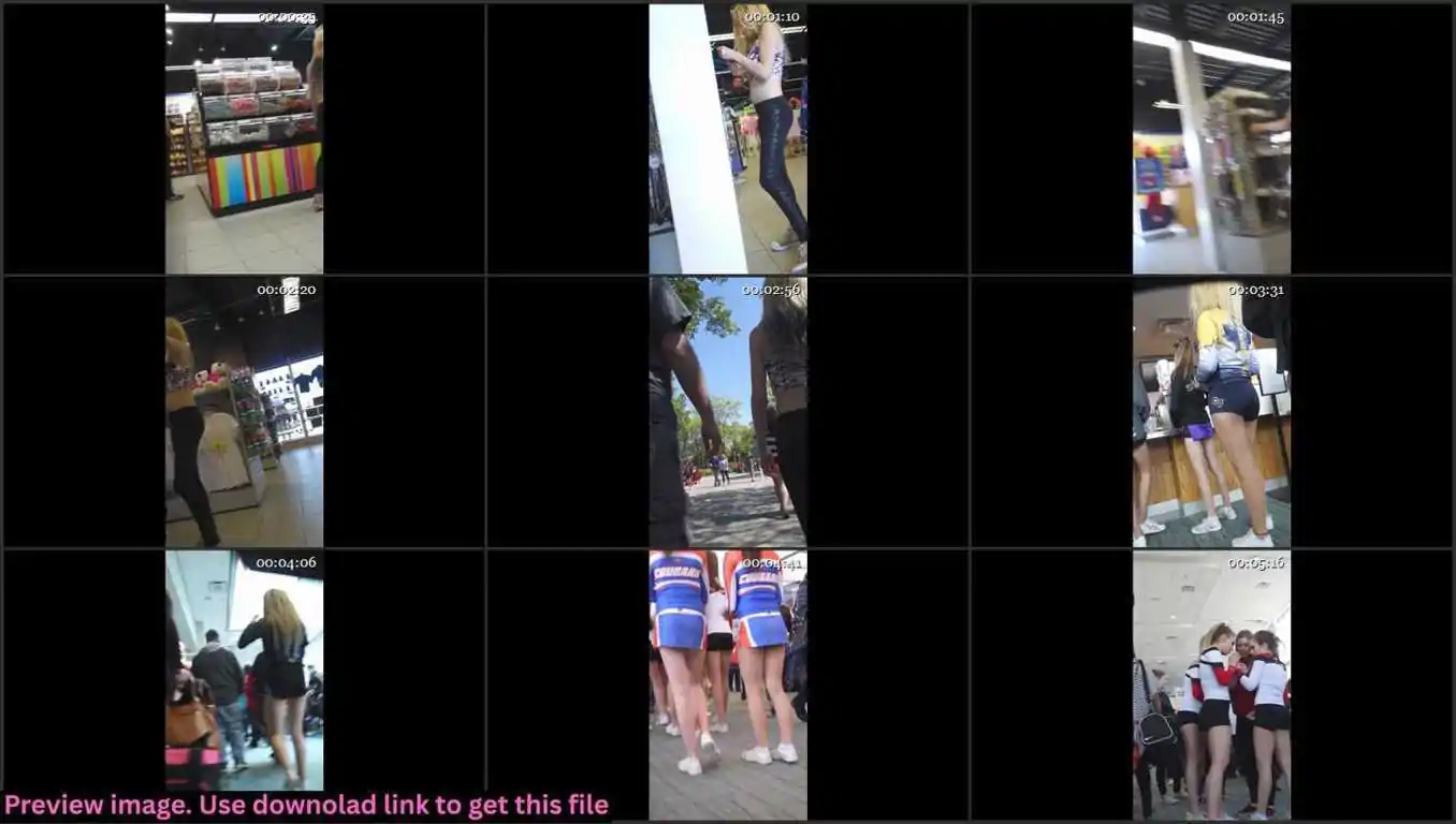 Very Skinny Teen In Leggings Creepshot Thumbnail