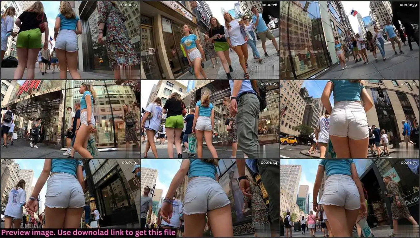 White Shorts Hot Teenie Thumbnail