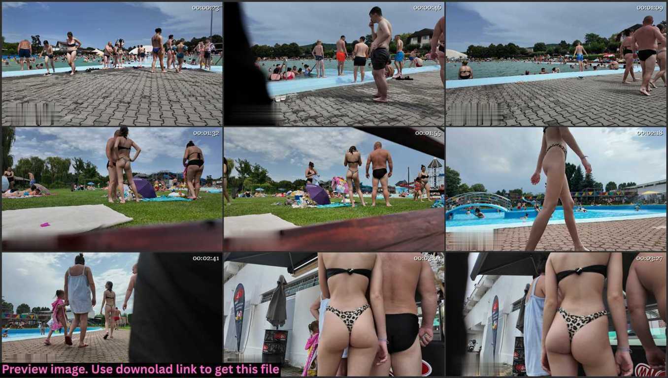 Beautiful Ass Teenie Creepshot Thong Thumbnail