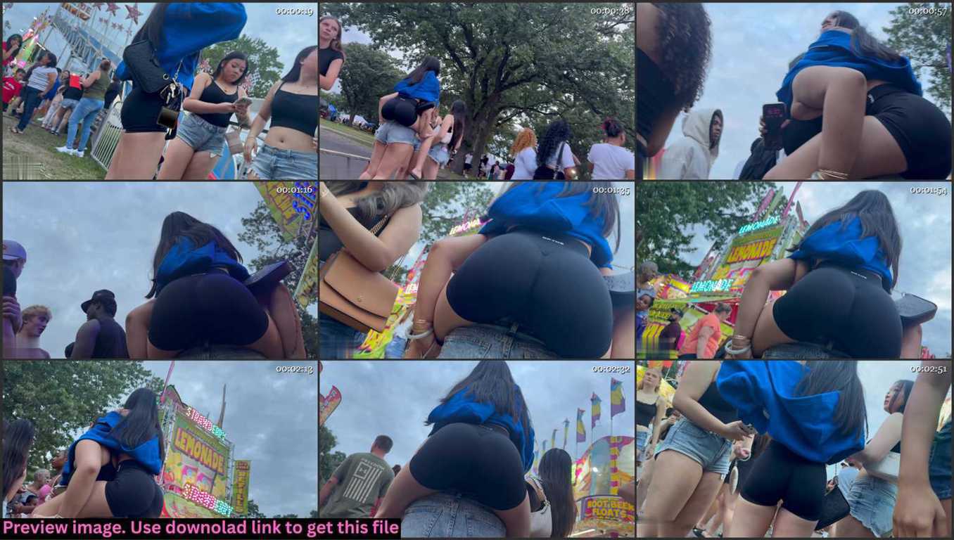 Brunette Teen Epic Ass in Shorts Thumbnail