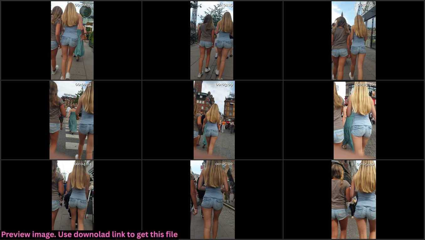 Epic Ass Blonde Teenie Creepshot Thumbnail