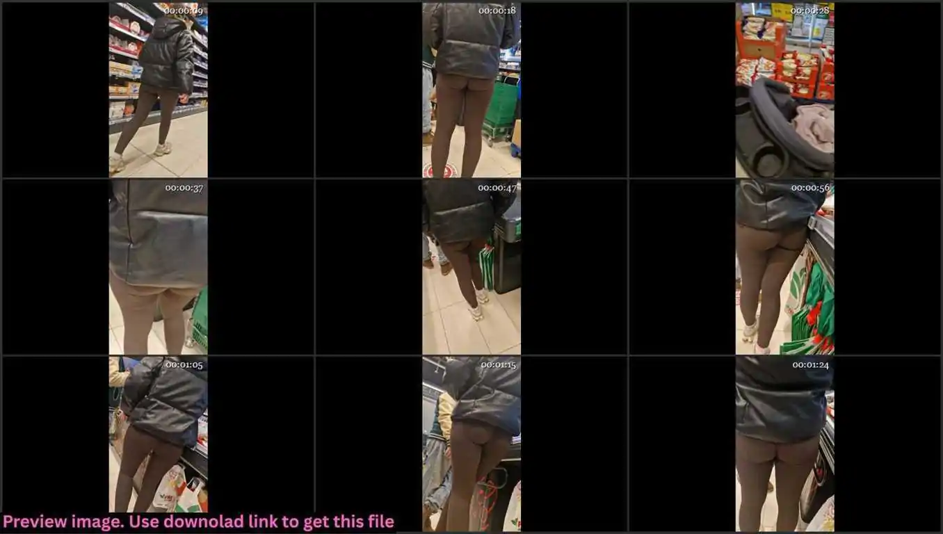 Fresh Teen Creepshot in Leggings Thumbnail
