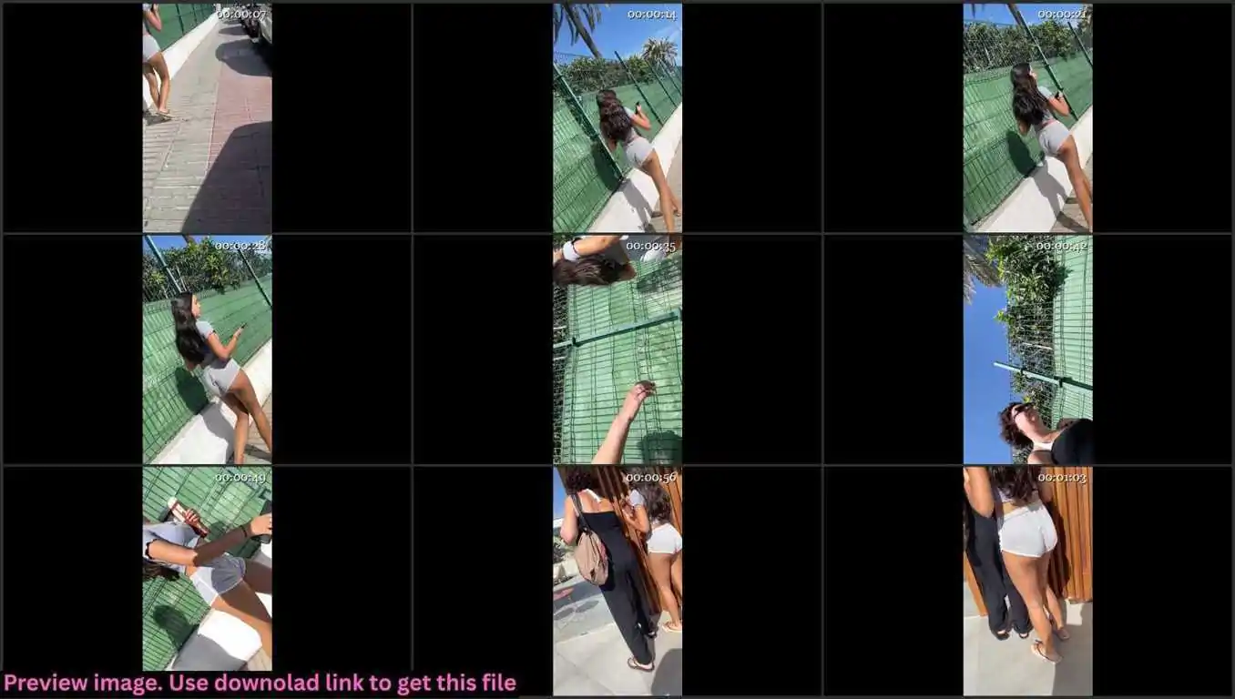 Mini Shorts Teen Creepshot Thumbnail