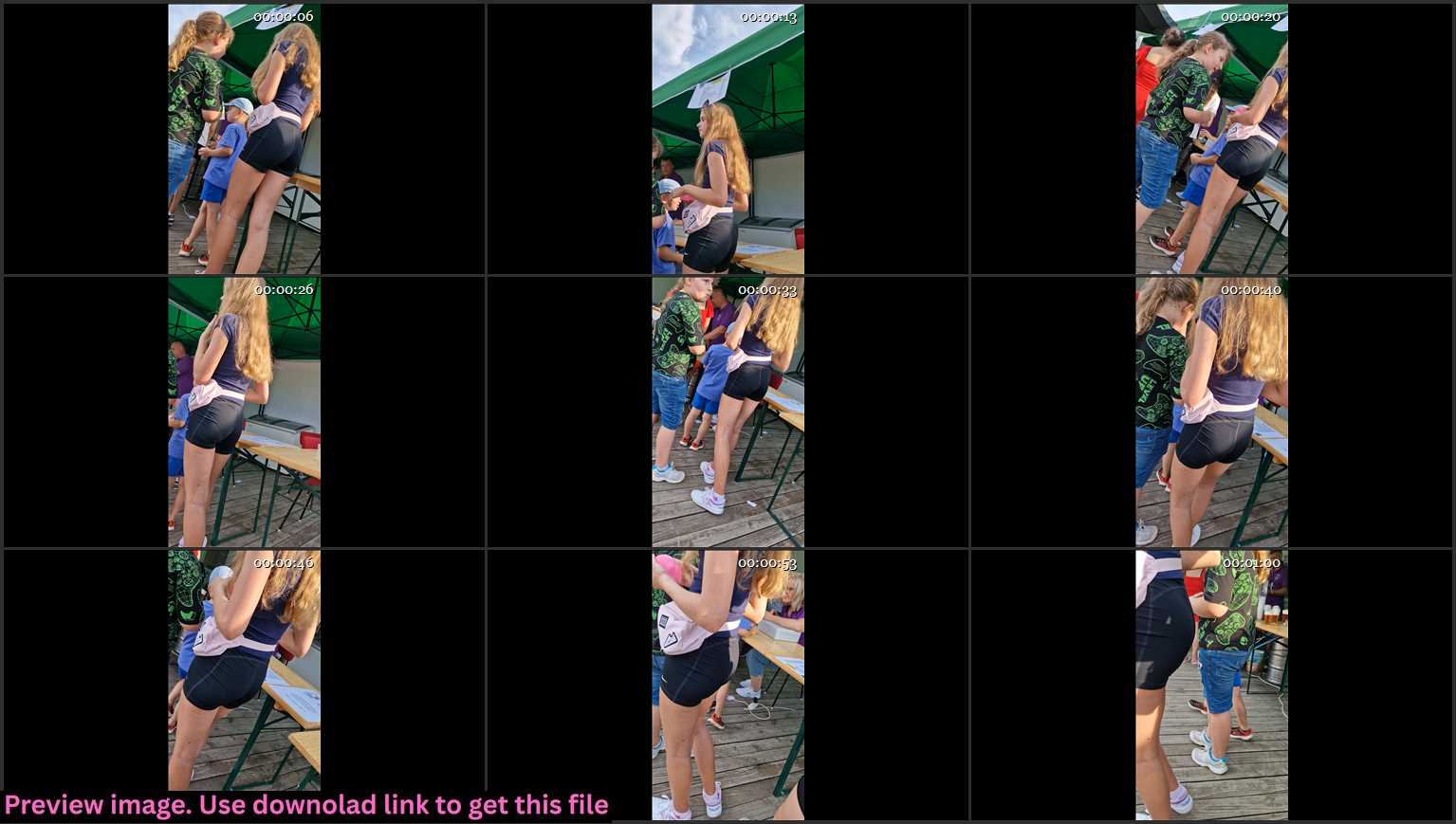 VPL Skinny Teen Black Shorts Thumbnail